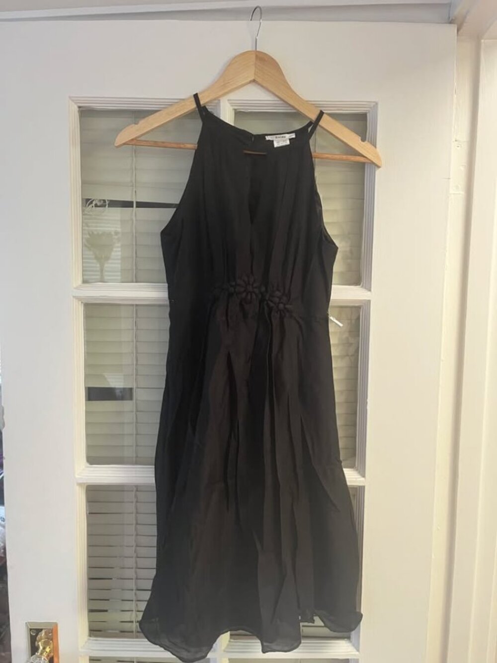 Anthropologie Esley Silk Cotton Blend Dress
